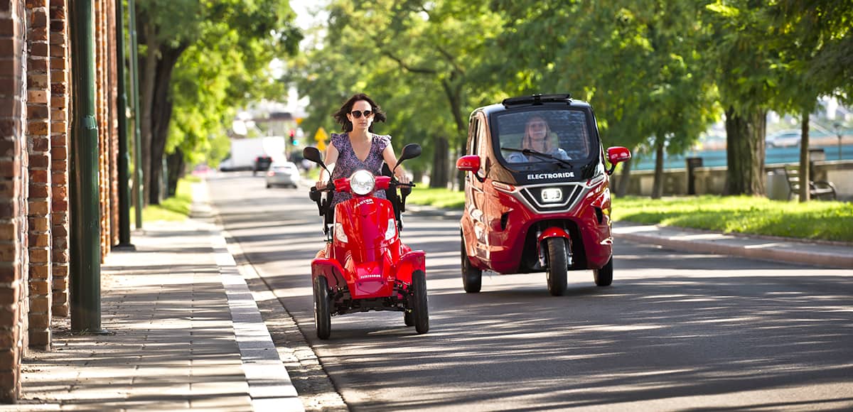 Manutenzione scooter e carrozzine elettriche